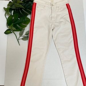 MOTHER MID RISE DAZZLER CROP